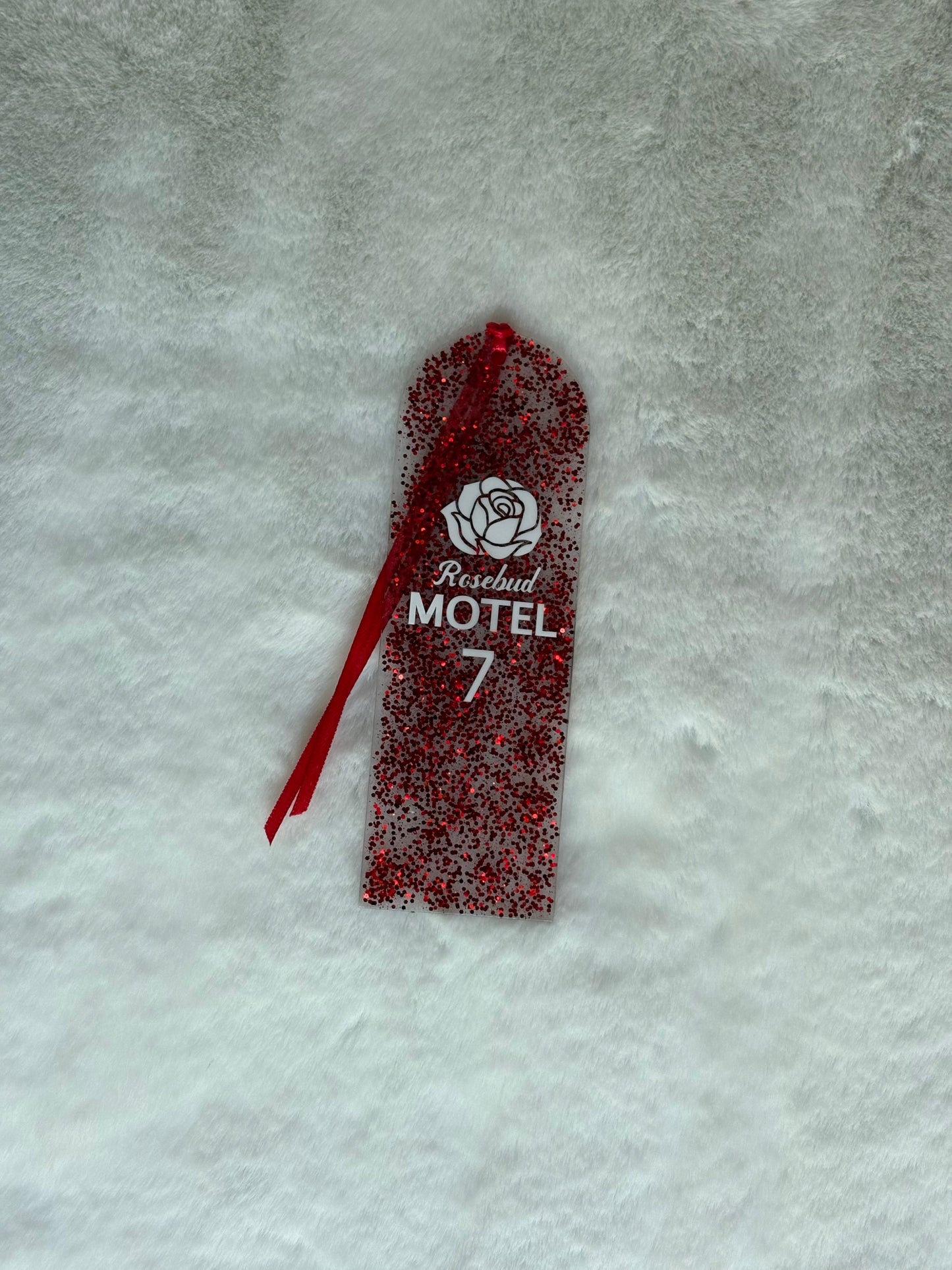Acrylic Bookmark - Rosebud Motel - Elation Collective