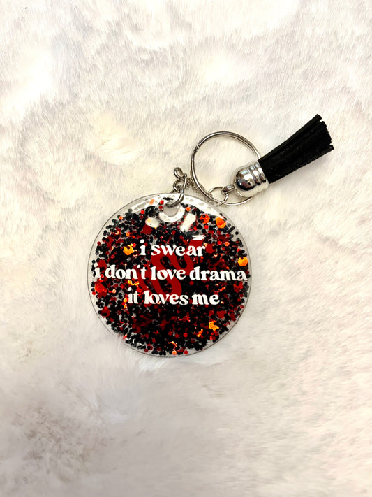 Acrylic Keychain - Drama Loves Me