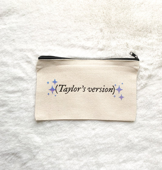 Canvas Pouch - (Taylor's Version)