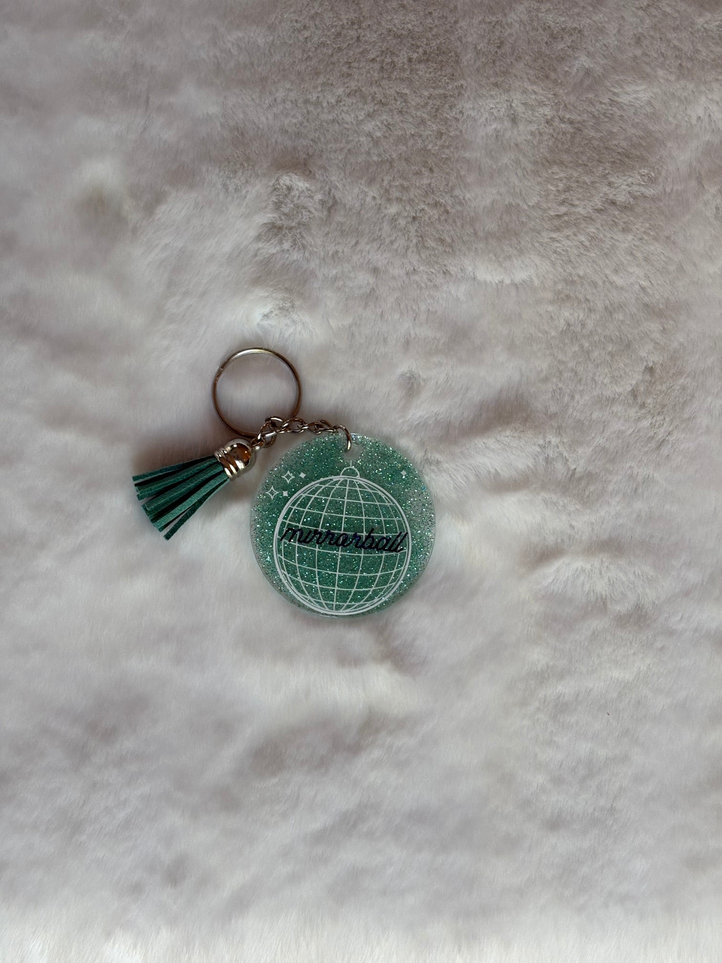 Acrylic Keychain - Mirrorball