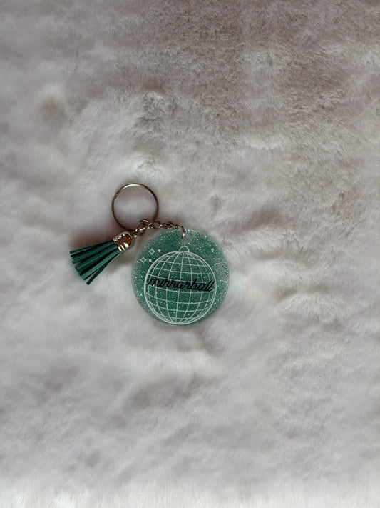 Acrylic Keychain - Mirrorball