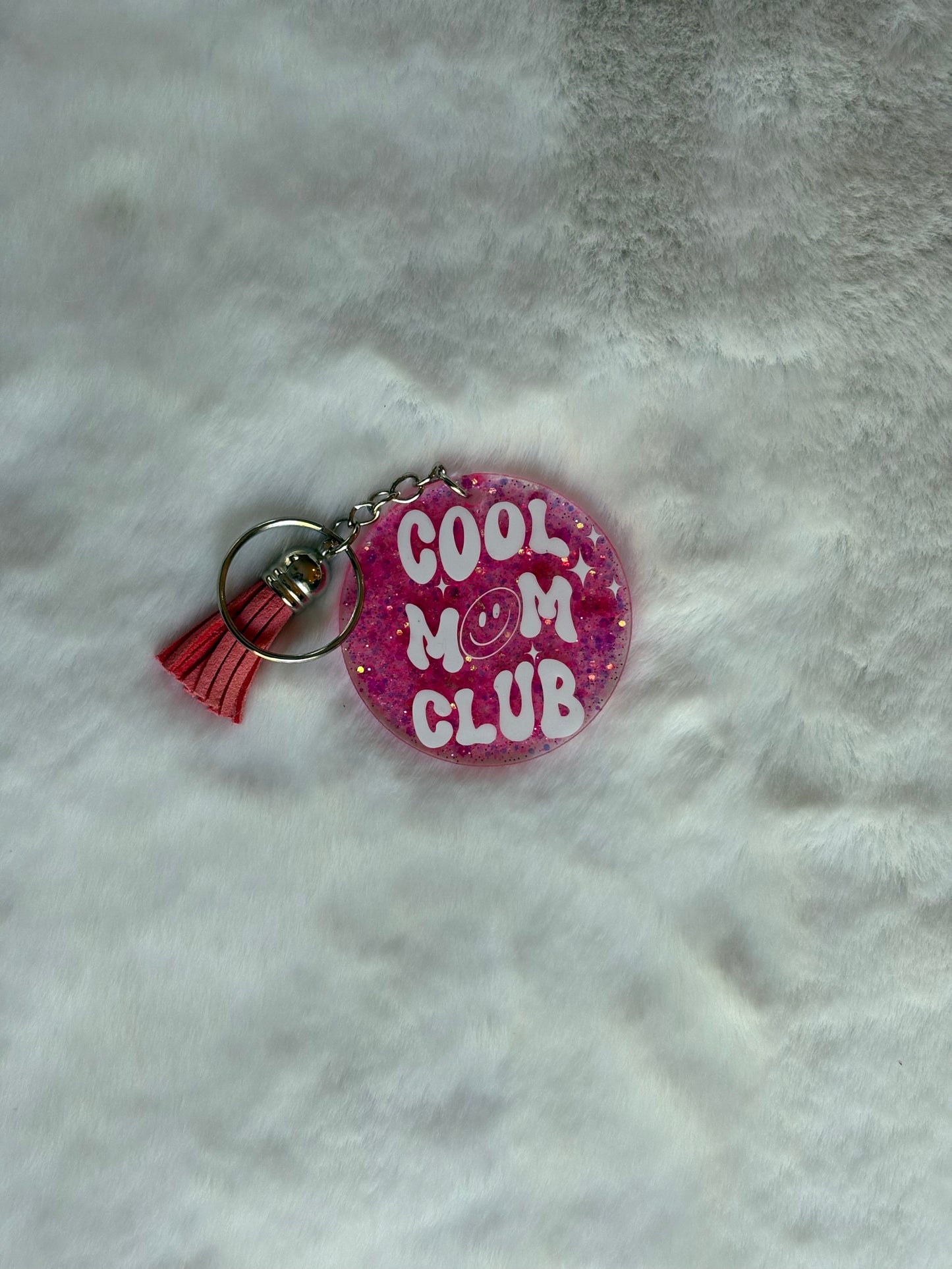Acrylic Keychain - Cool Mom Club