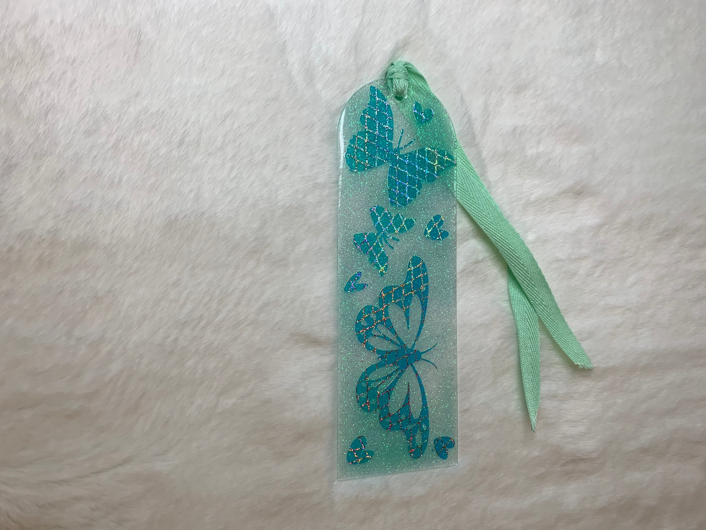 Acrylic Bookmark - Holographic Butterfly
