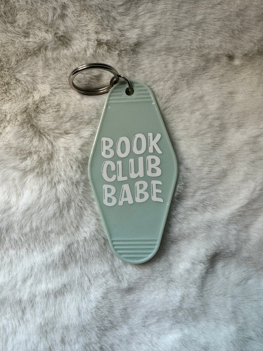 Motel Keychains - Book Club Babe