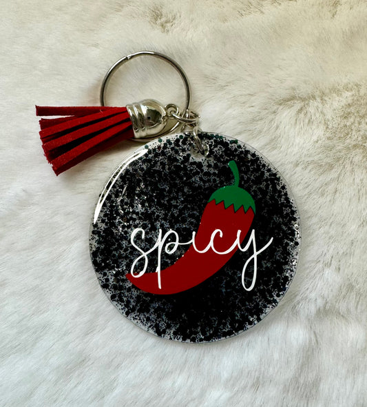 Acrylic Keychain - Spicy