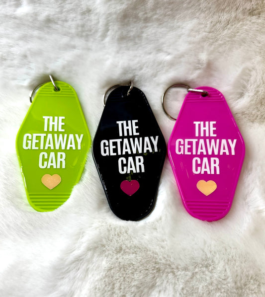 Motel Keychains - The Getaway Car