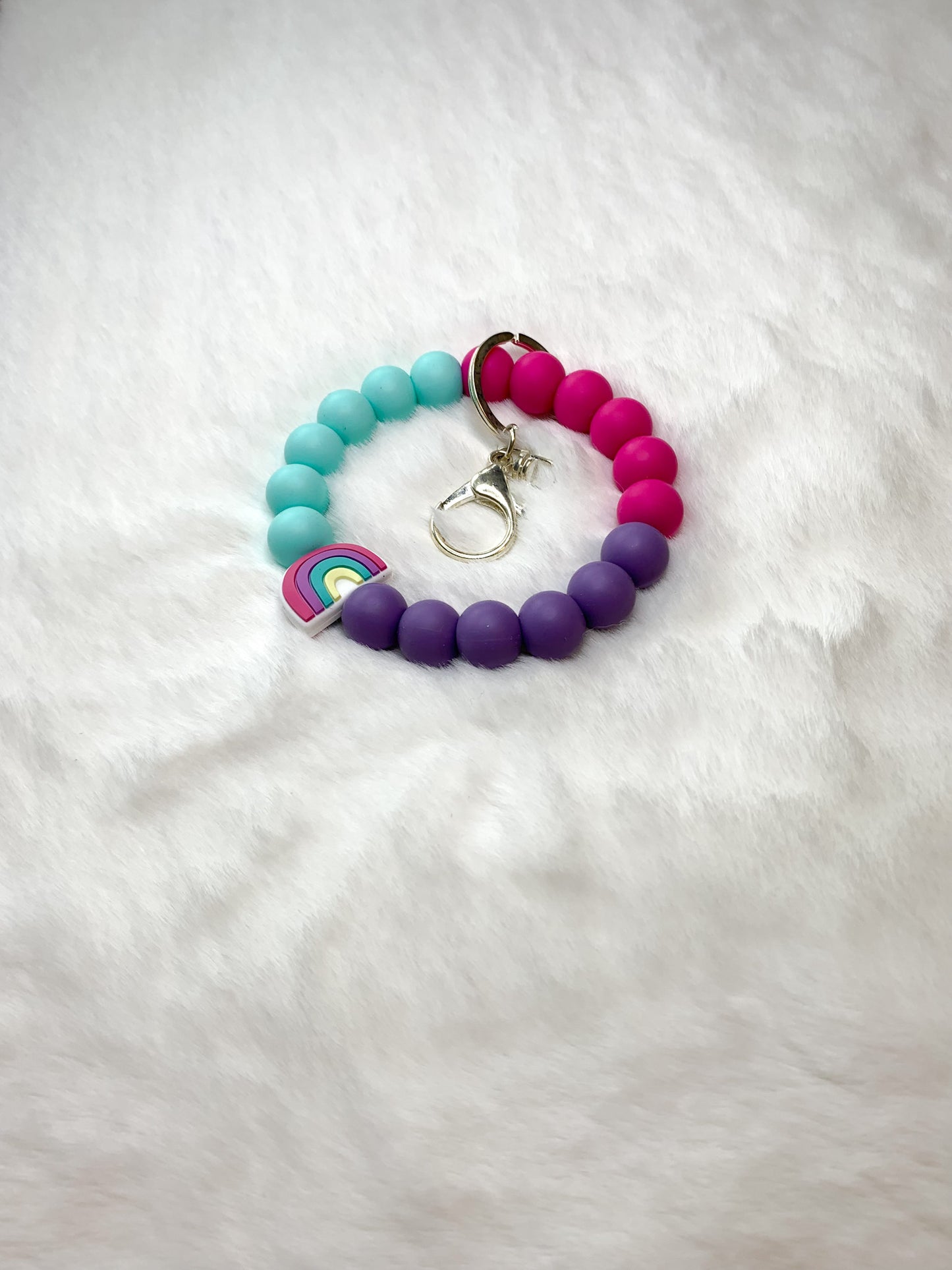 Silicone Keychain Wristlets