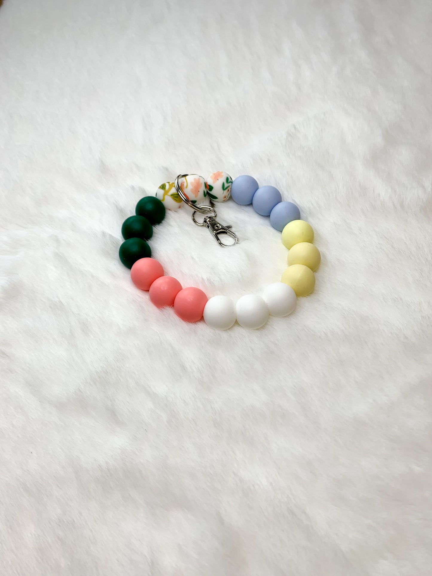 Silicone Keychain Wristlets