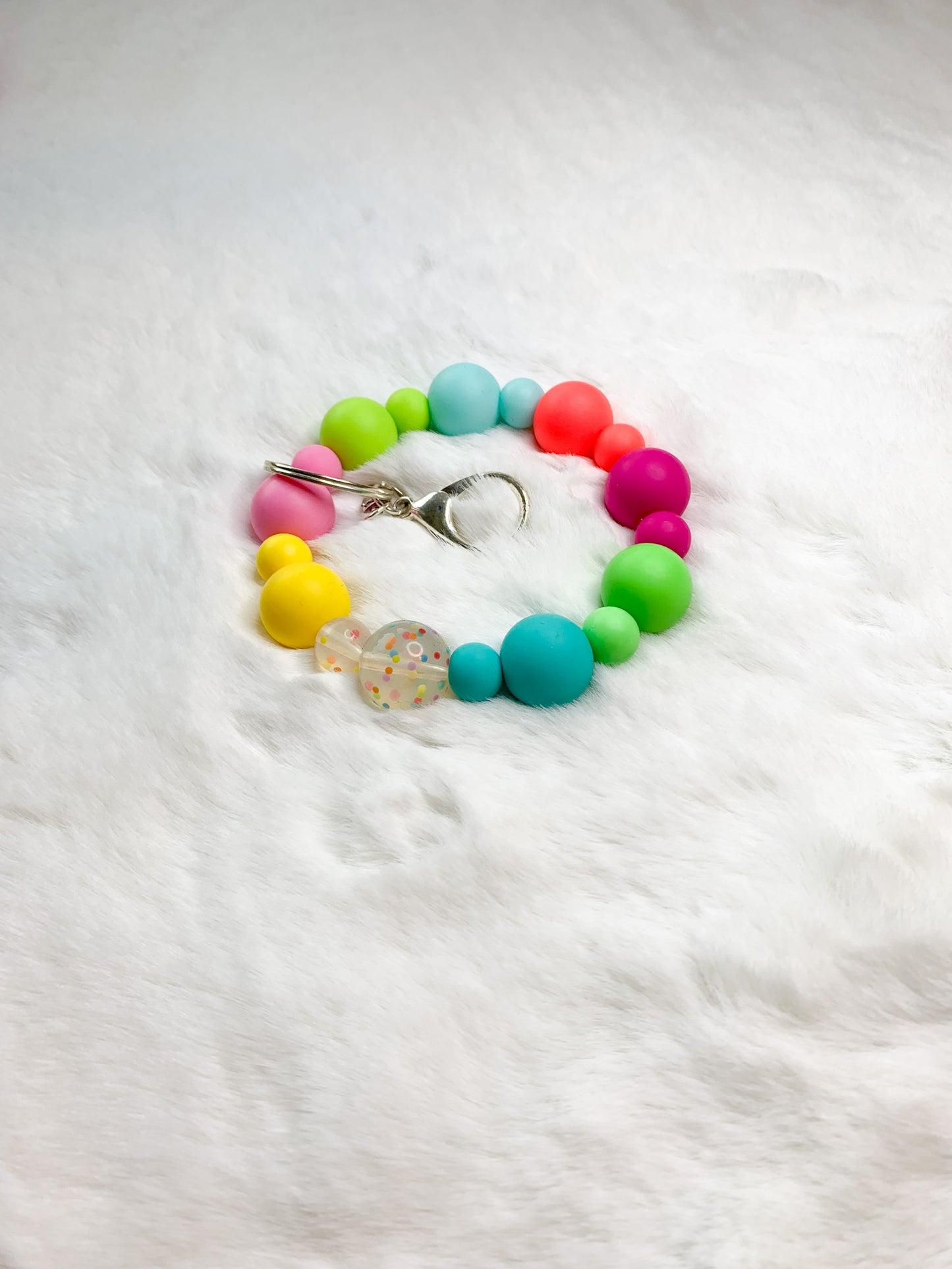 Silicone Keychain Wristlets