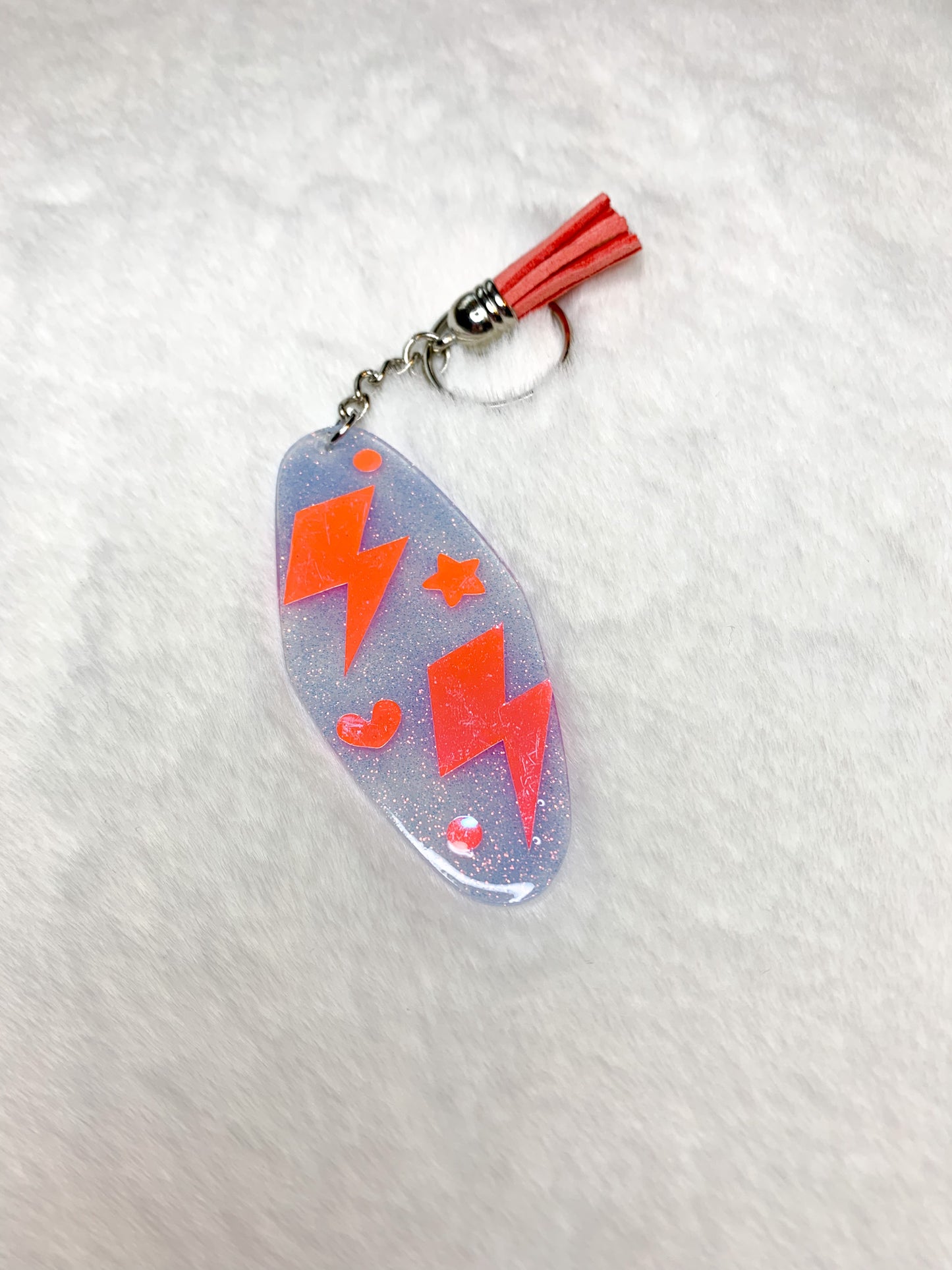 Motel Keychains - Pink Lightening