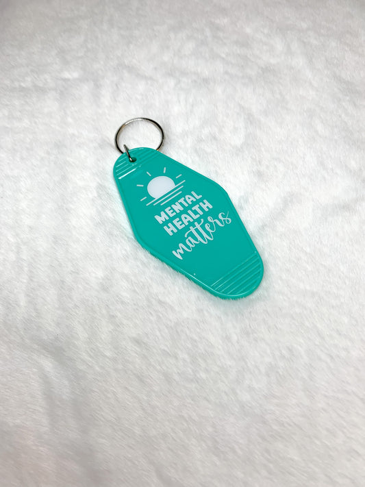 Motel Keychains - Mental Health Matters