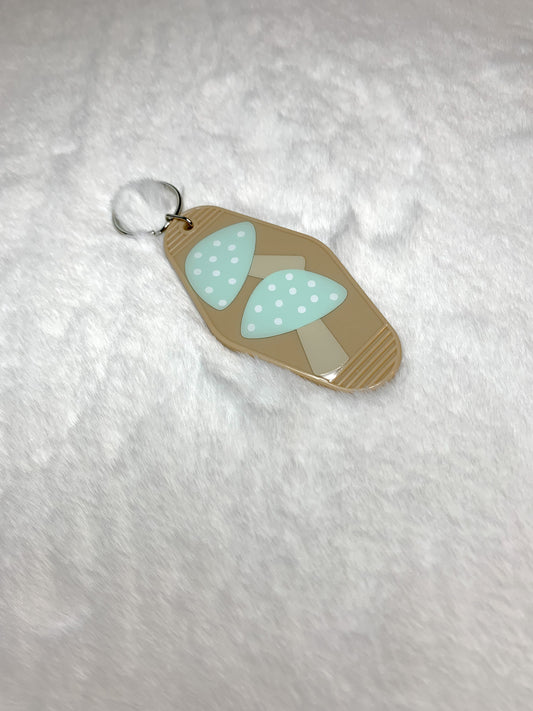 Motel Keychains - Pastel Mushrooms