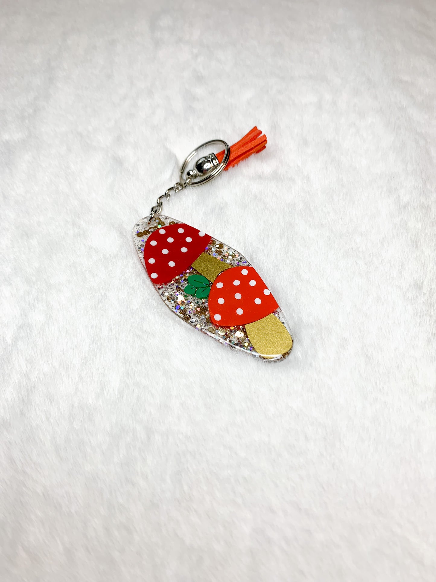 Motel Keychains - Fall Mushrooms