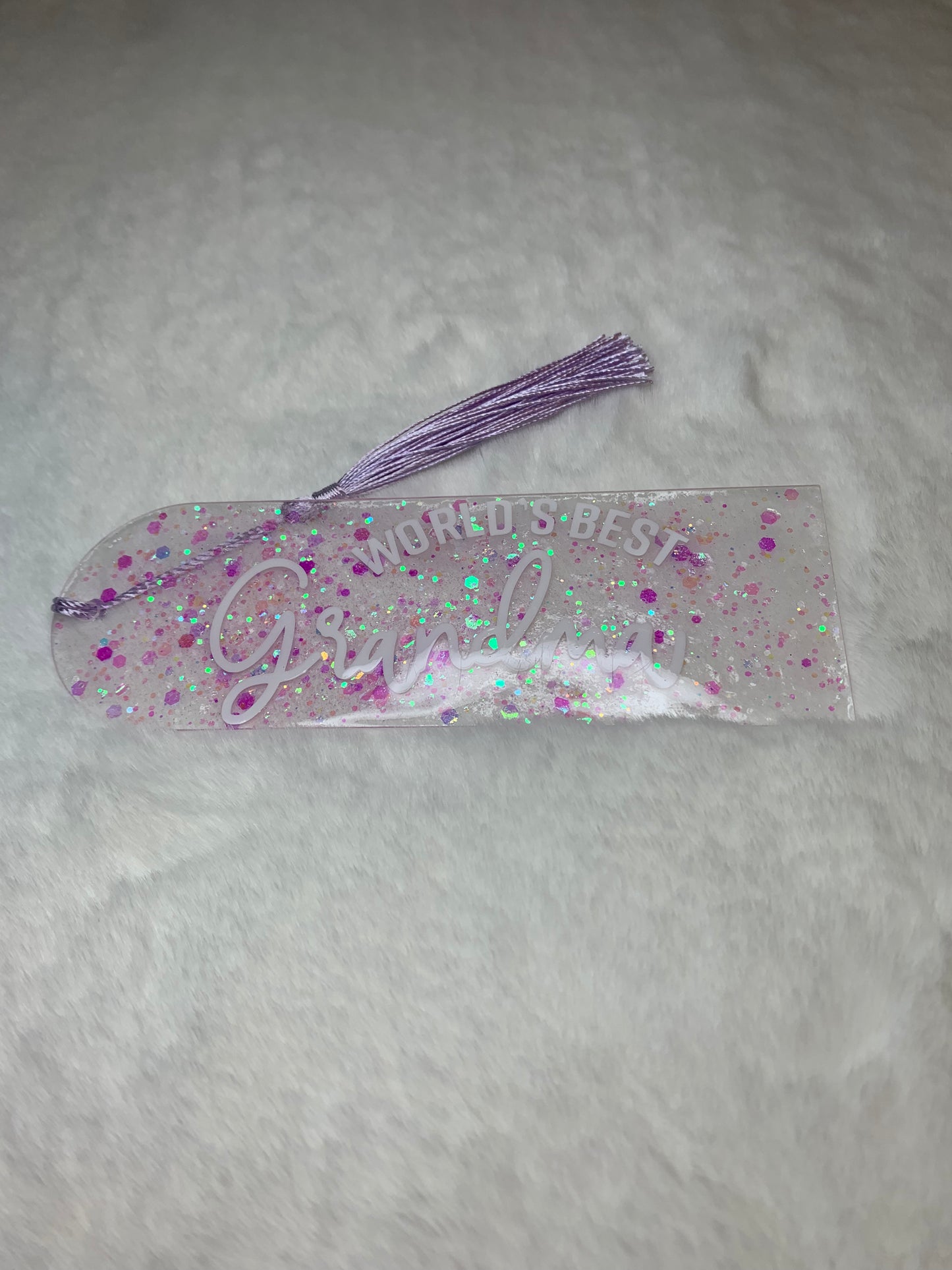 Acrylic Bookmark - Worlds Best Grandma