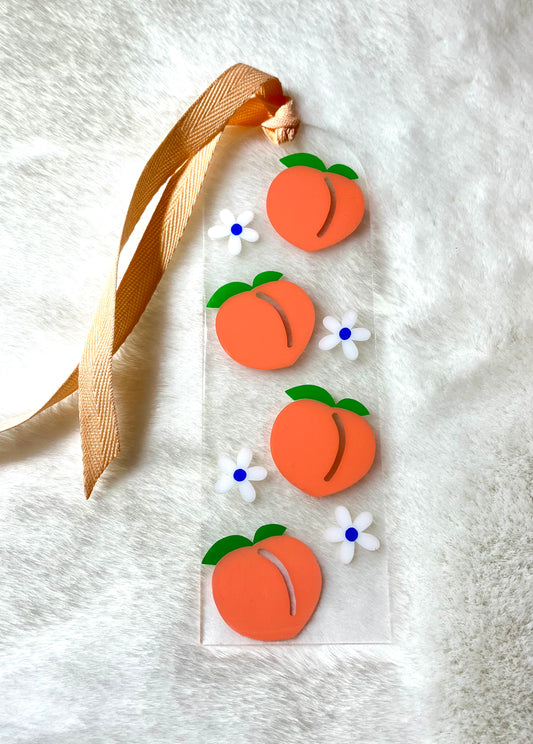 Acrylic Bookmark - Peaches