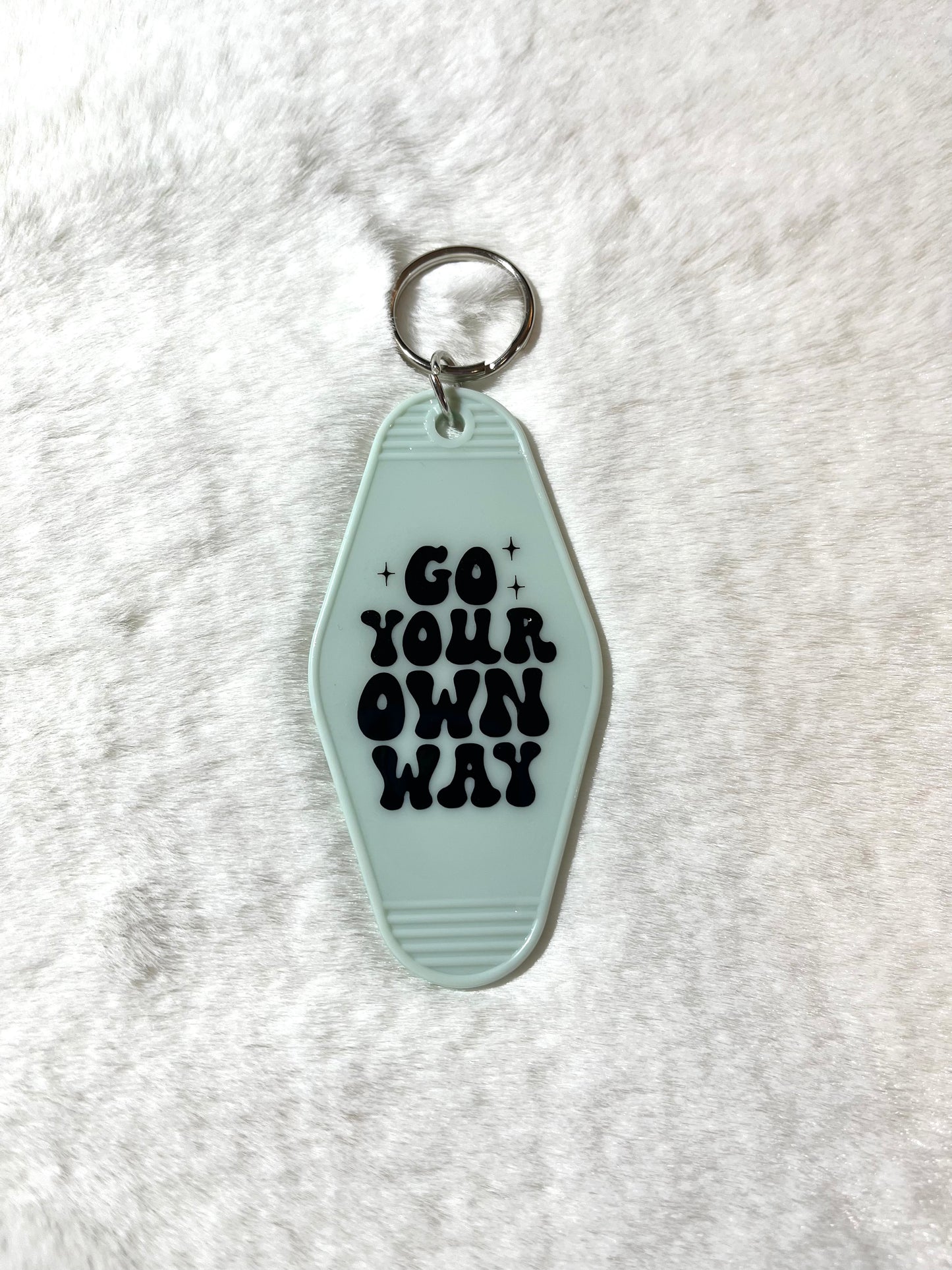 Motel Keychains - Go Your Own Way