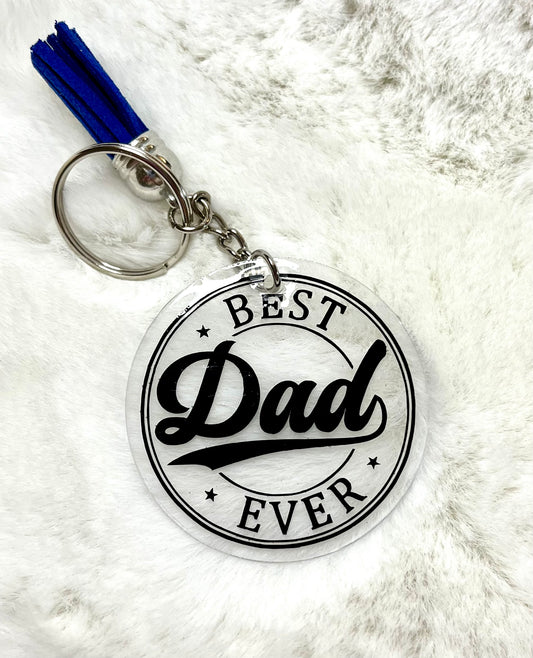 Acrylic Keychain - Best Dad Ever