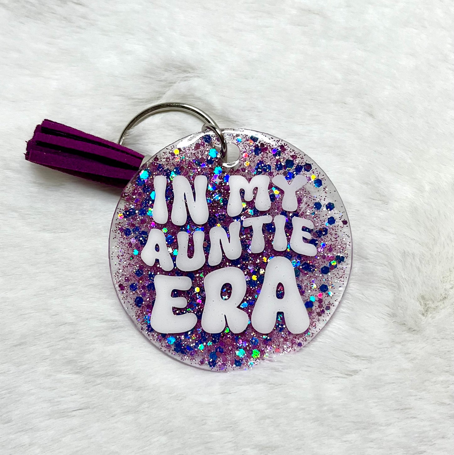 Acrylic Keychain - In My Auntie Era