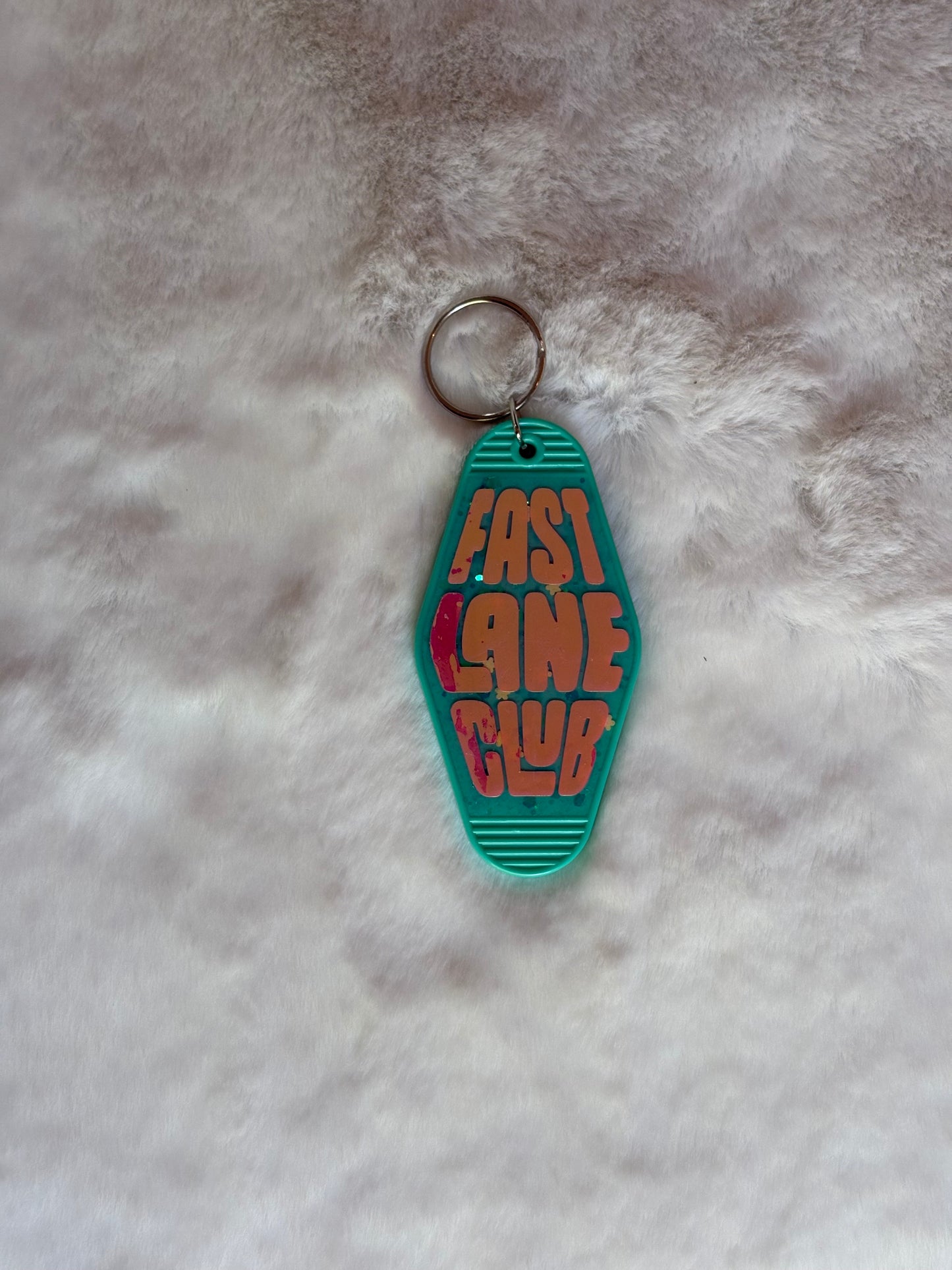 Motel Keychains - Fast Lane Club