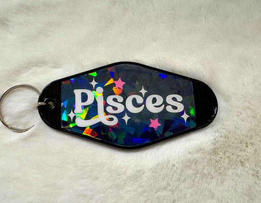 Motel Keychains - Zodiac: Pisces