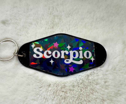 Motel Keychains - Zodiac: Scorpio