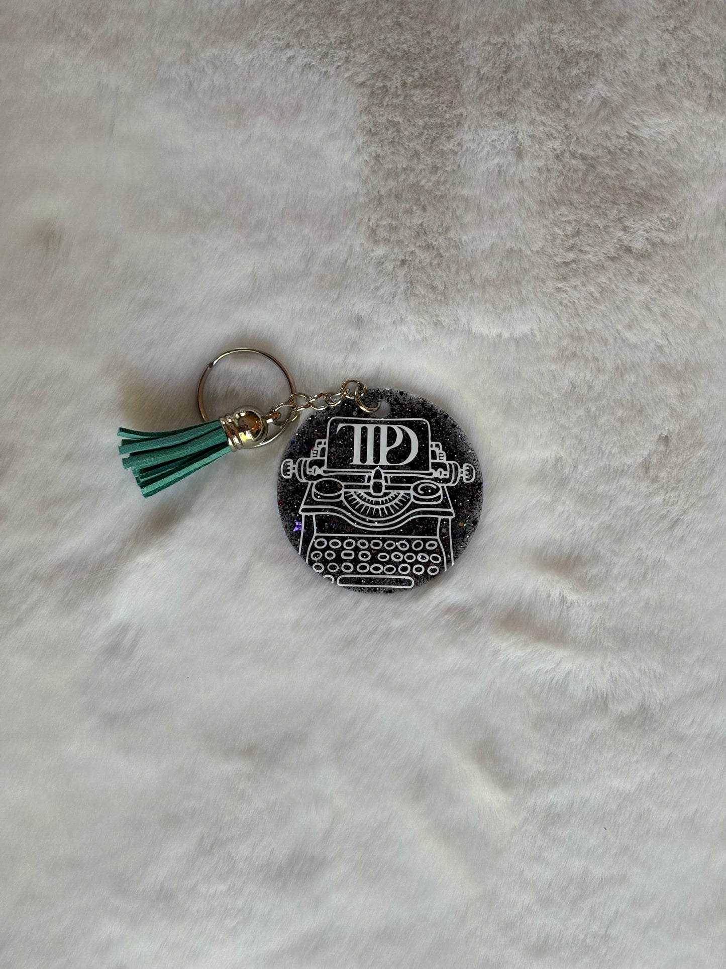 Acrylic Keychain - Typewriter