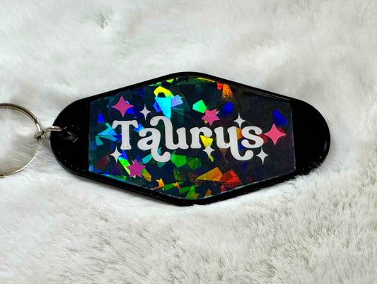 Motel Keychains - Zodiac: Taurus
