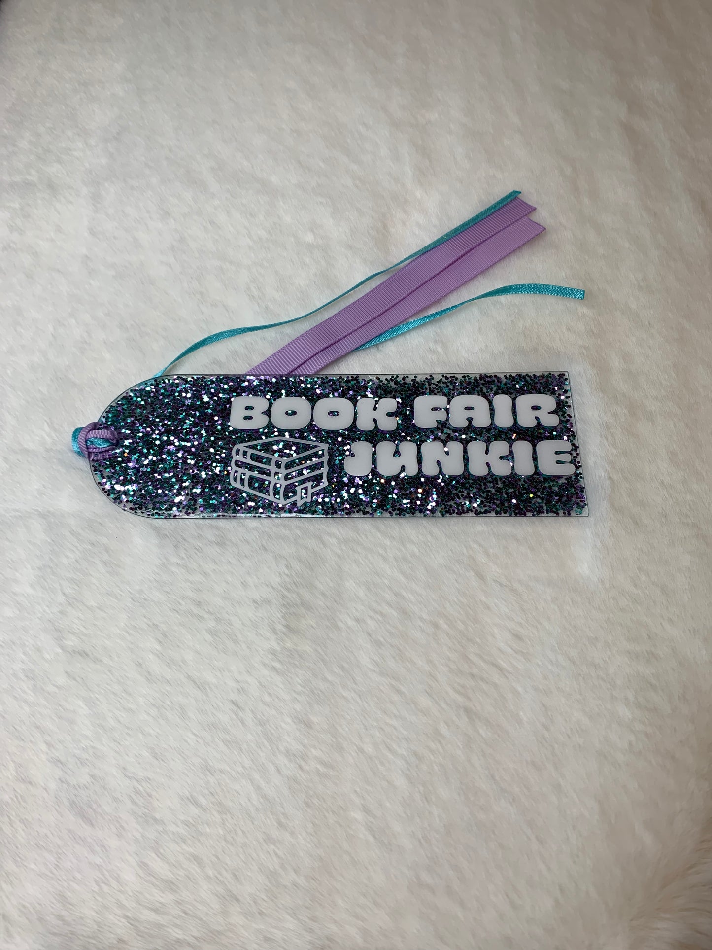 Acrylic Bookmark - Book Fair Junkie