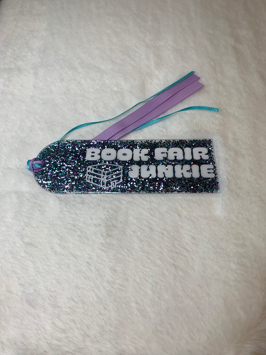 Acrylic Bookmark - Book Fair Junkie