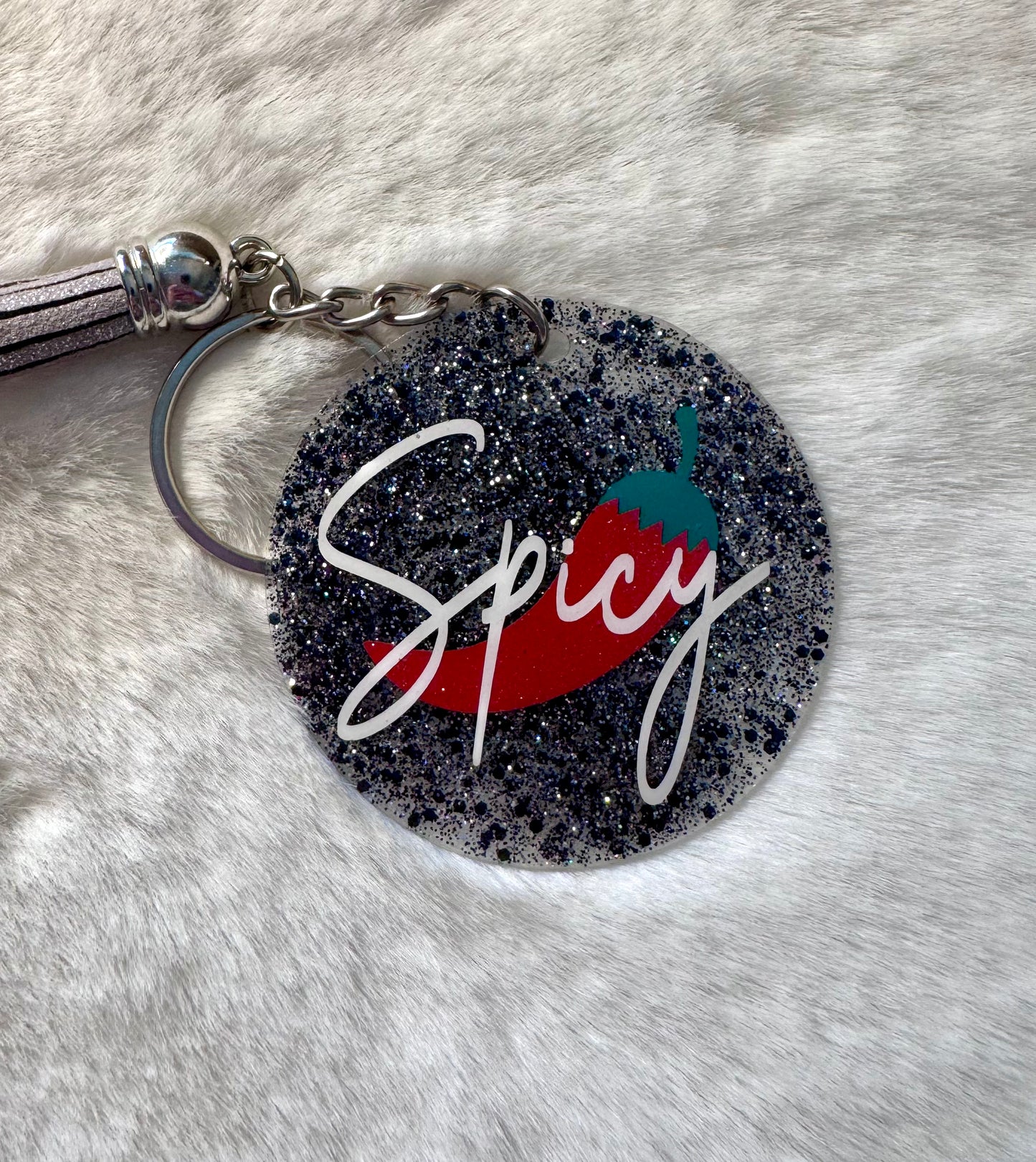 Acrylic Keychain - Spicy